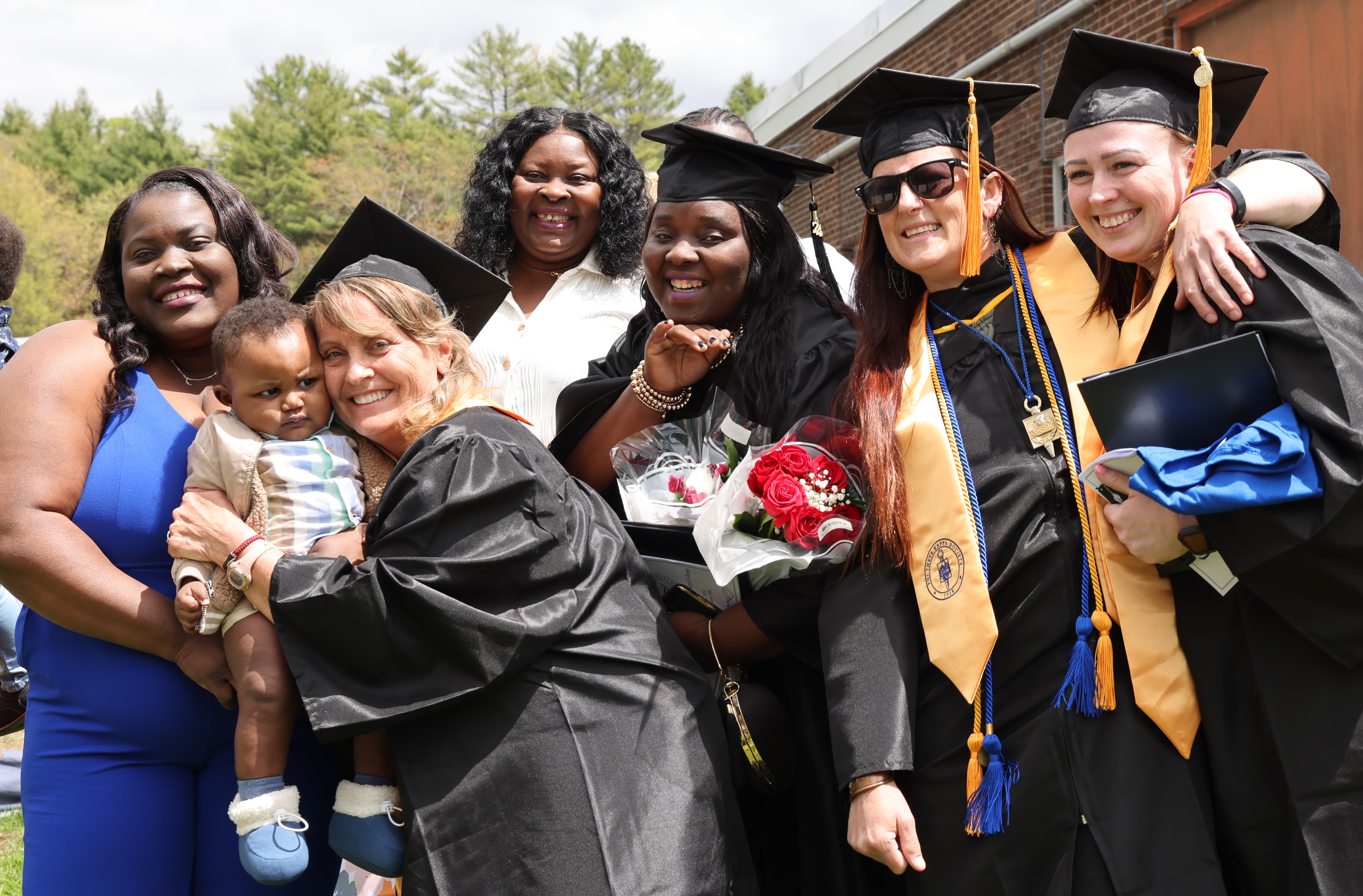 RVCC graduates smiling